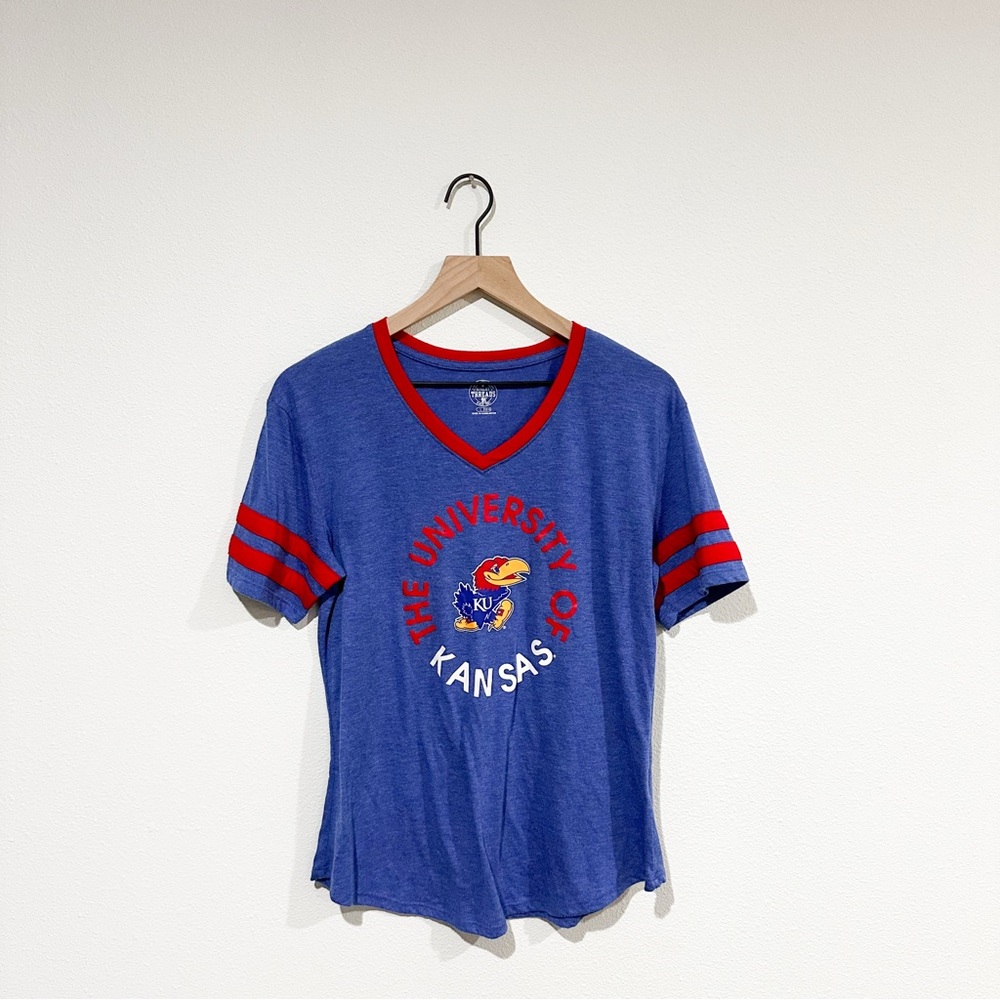 University of Kansas Women’s Apparel Top Size L